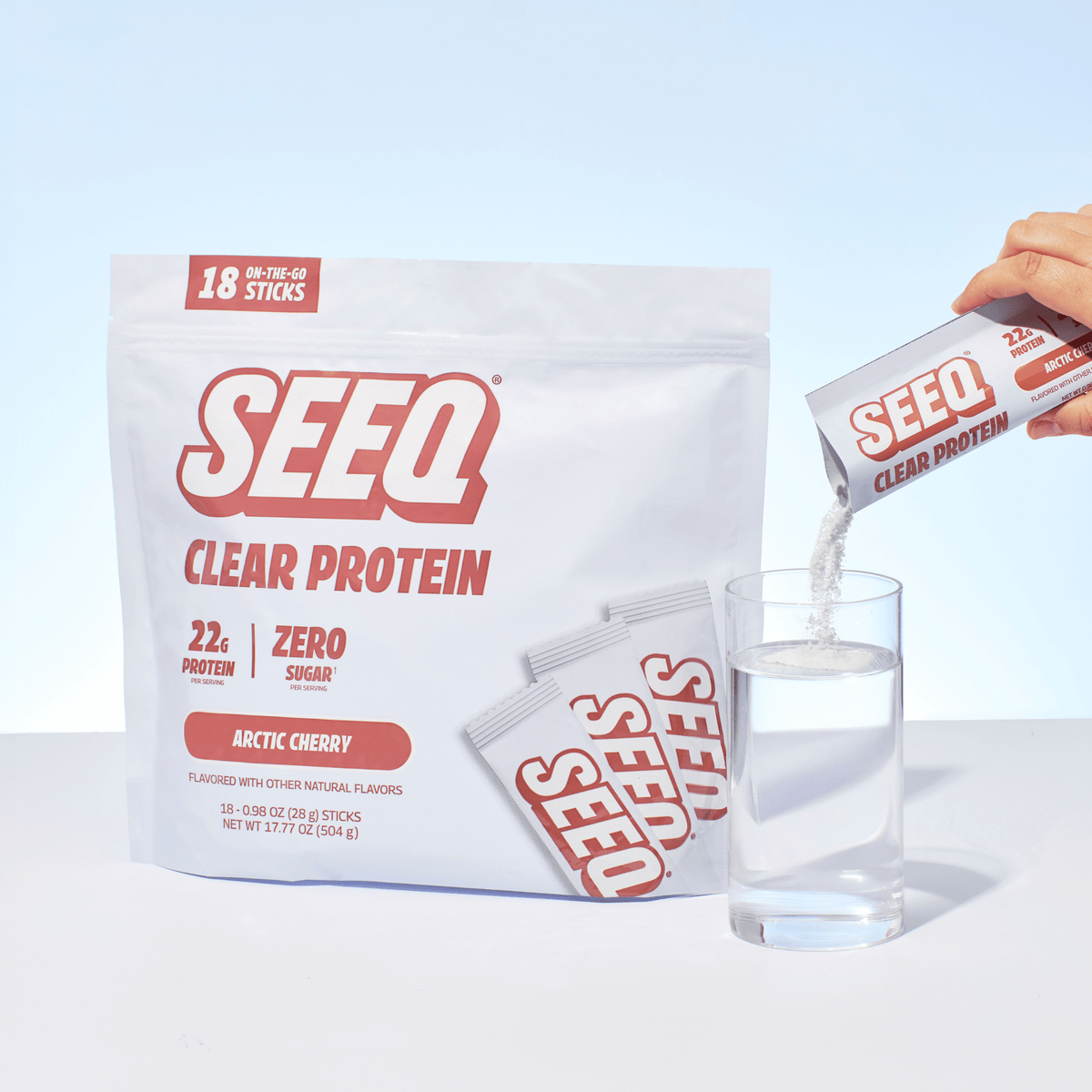 Clear Protein Arctic Cherry