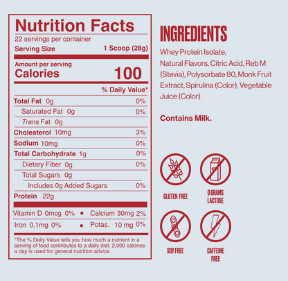 Clear Protein Arctic Cherry